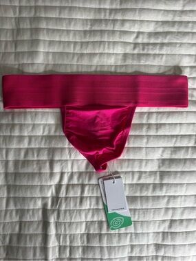 TODD SANFIELD Men's Bright Pink Brief Thong